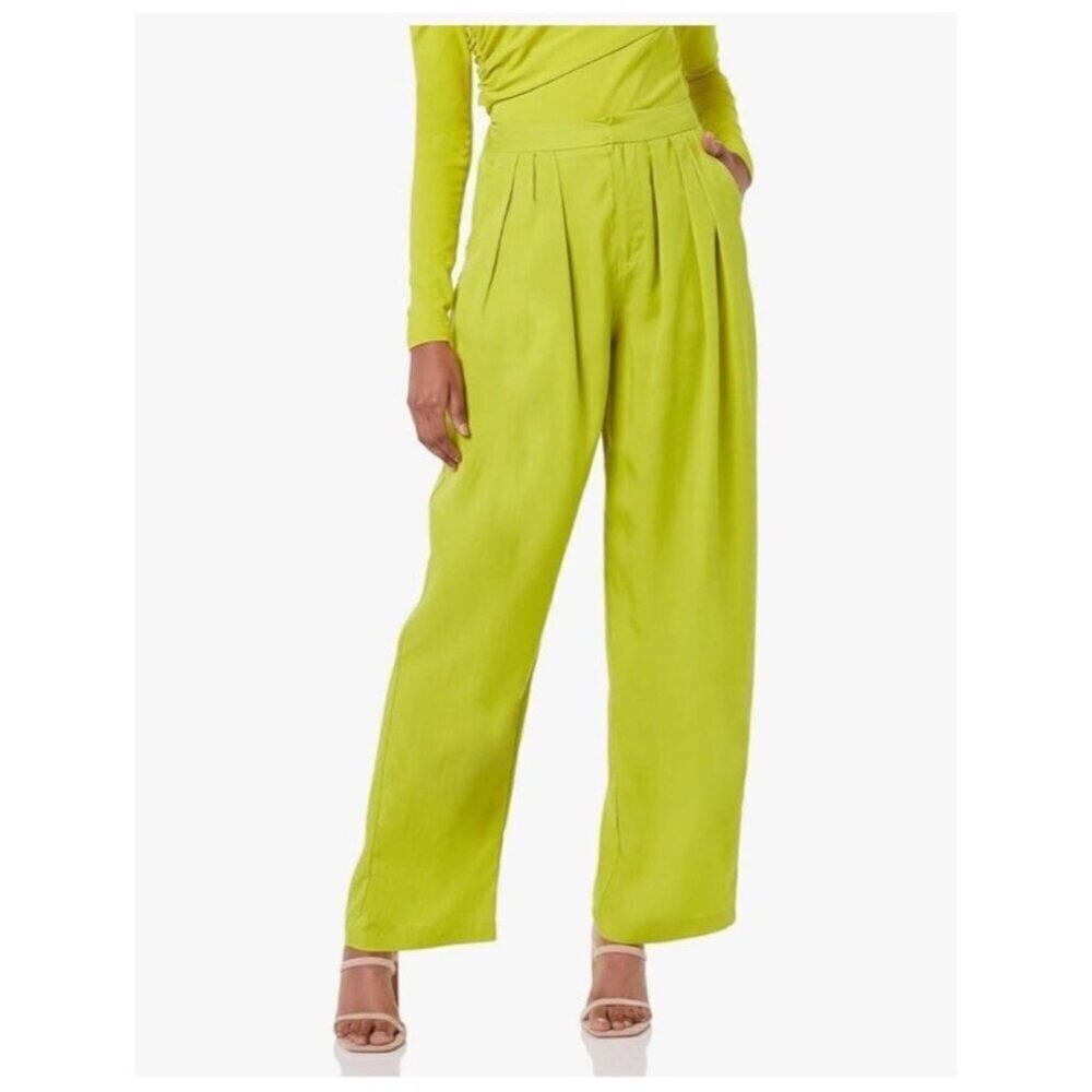Terea Women's Citronelle Lexie Pleated Front Pant size M